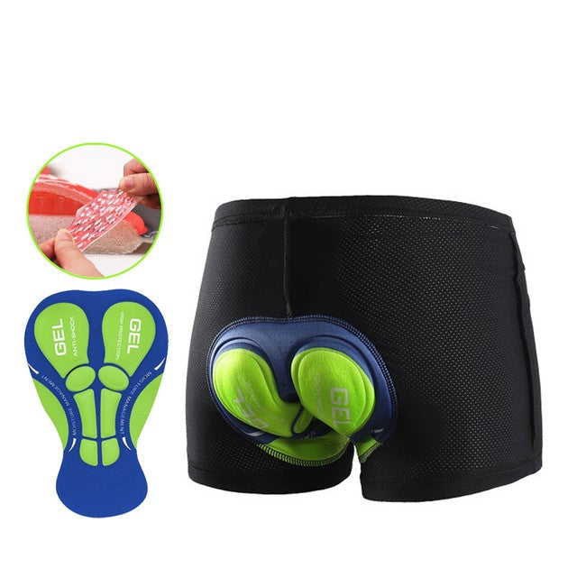 Men's padded shorts for cycling, ensuring ultimate comfort & support during any bike adventure.