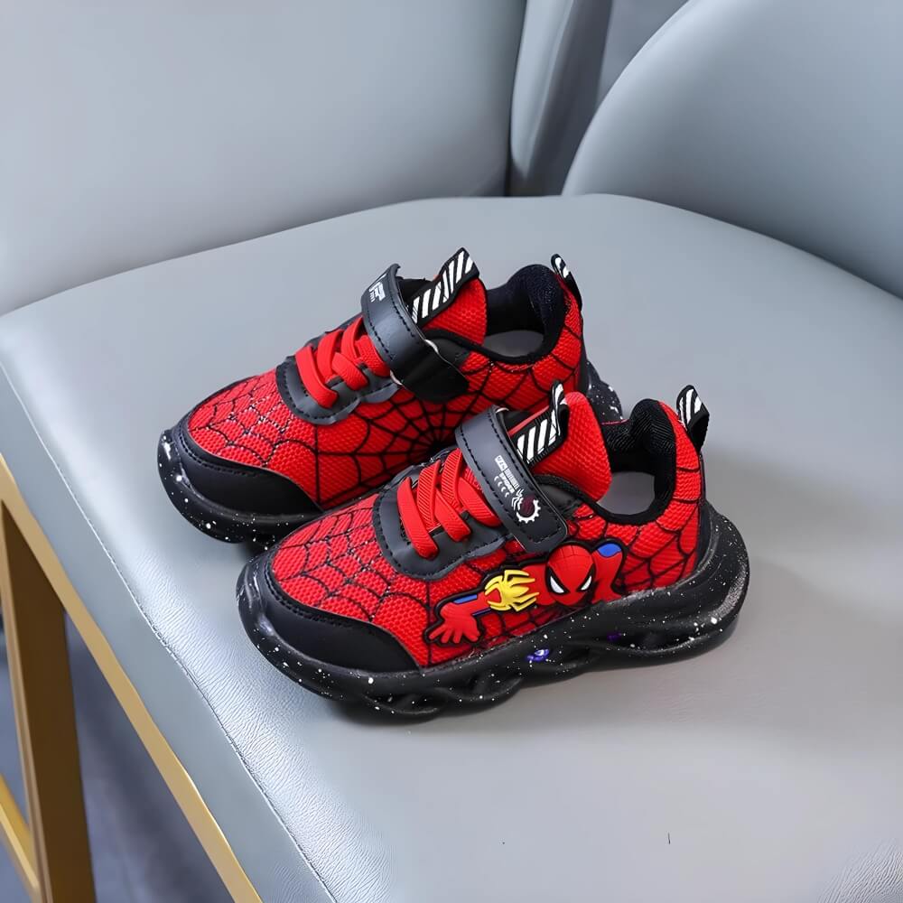 Exciting LED light-up children's sneakers, ideal for daily wear & active play, ensuring fun steps for every kid.