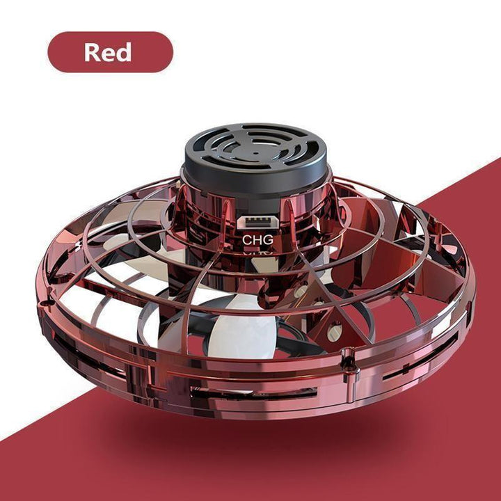 Easy-to-fly mini drone, an interactive LED flying toy for kids, USB rechargeable.