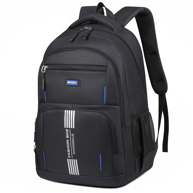 Men's new large capacity backpack, a versatile rucksack for urban adventures & work.