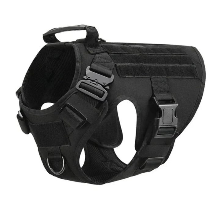 Durable no-pull dog training harness vest, adjustable for small, medium, large & XL dogs, comfortable pet gear.