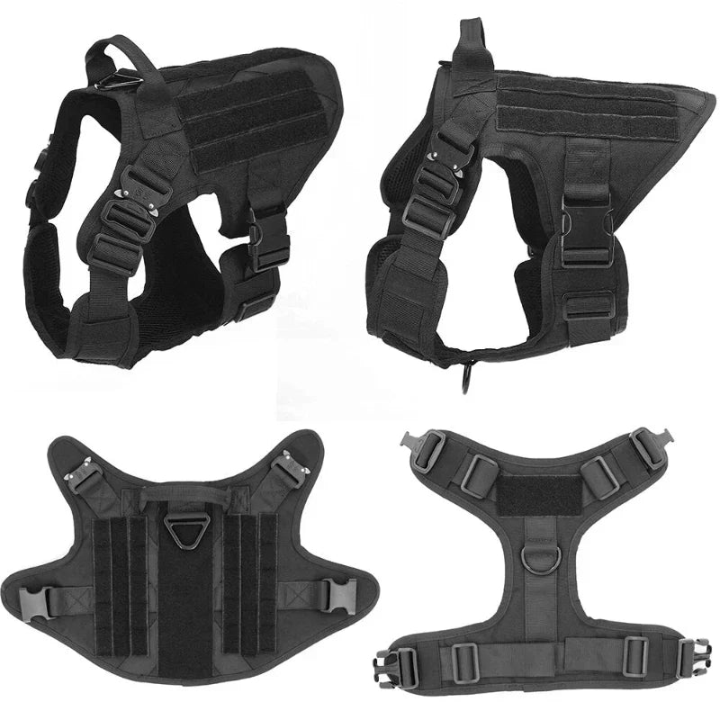 Secure no-pull dog harness vest for all breeds, offering optimal control & comfort during training & walks.