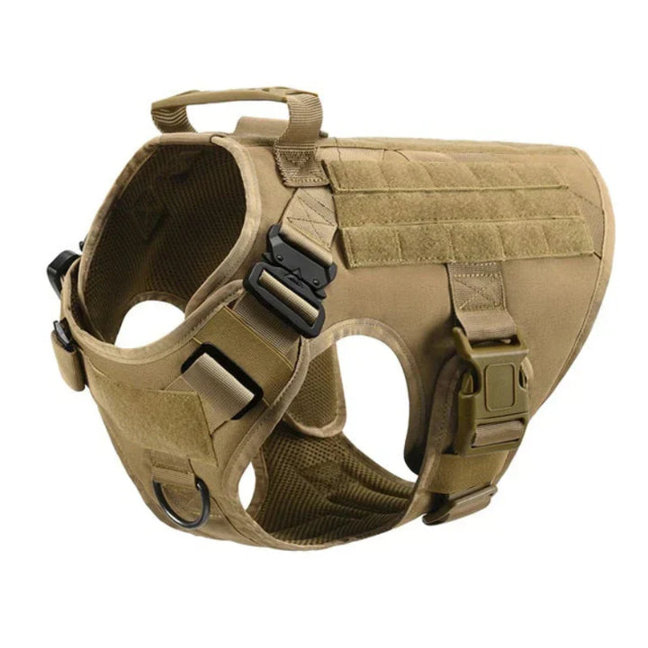 Durable, comfortable dog harness vest, no-pull design for easy dog walking & training, all sizes.