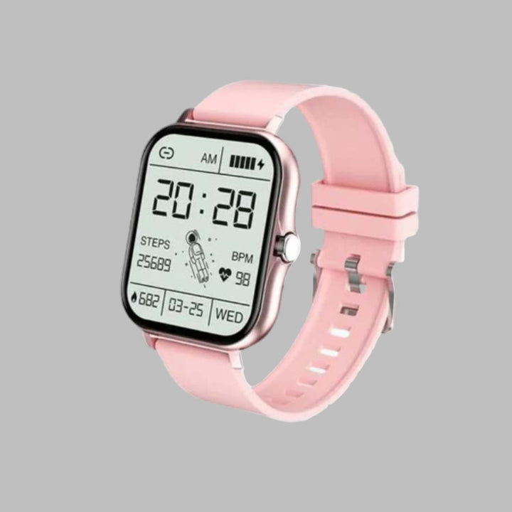 Health tracker smartwatch for men & women. Monitors heart rate, daily activity, and sleep patterns.