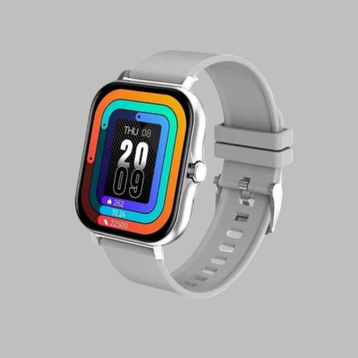 Multifunction unisex fitness smartwatch with accurate heart rate, activity, and sleep tracking.