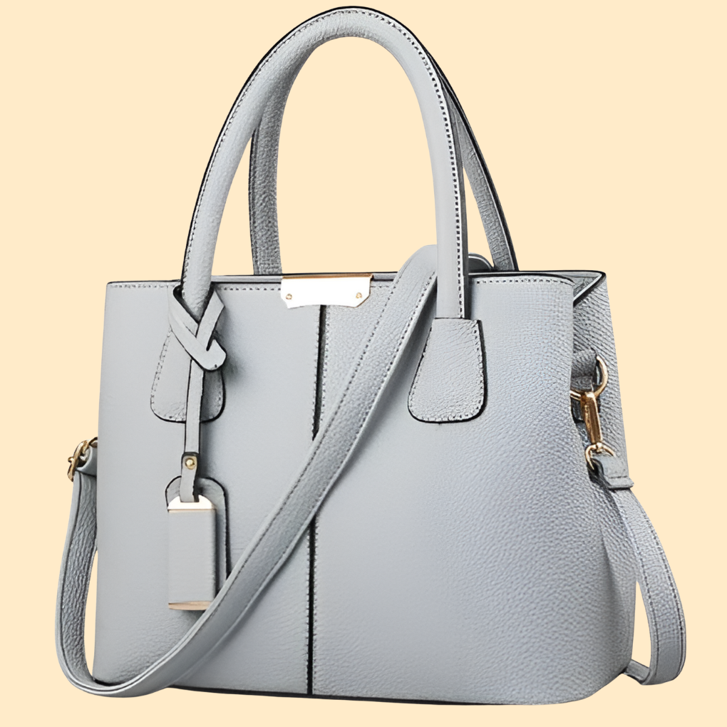 Women's elegant satchel handbag with structured silhouette. Versatile shoulder bag or hand carry purse for any occasion.
