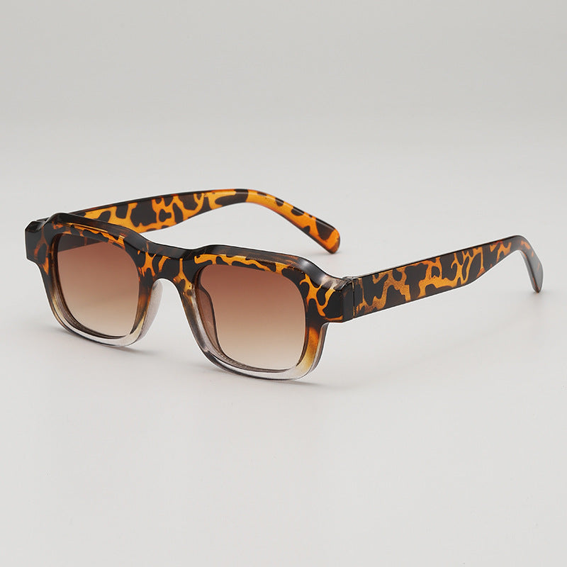 Durable men's square sunglasses, offering full UV protection for eyes