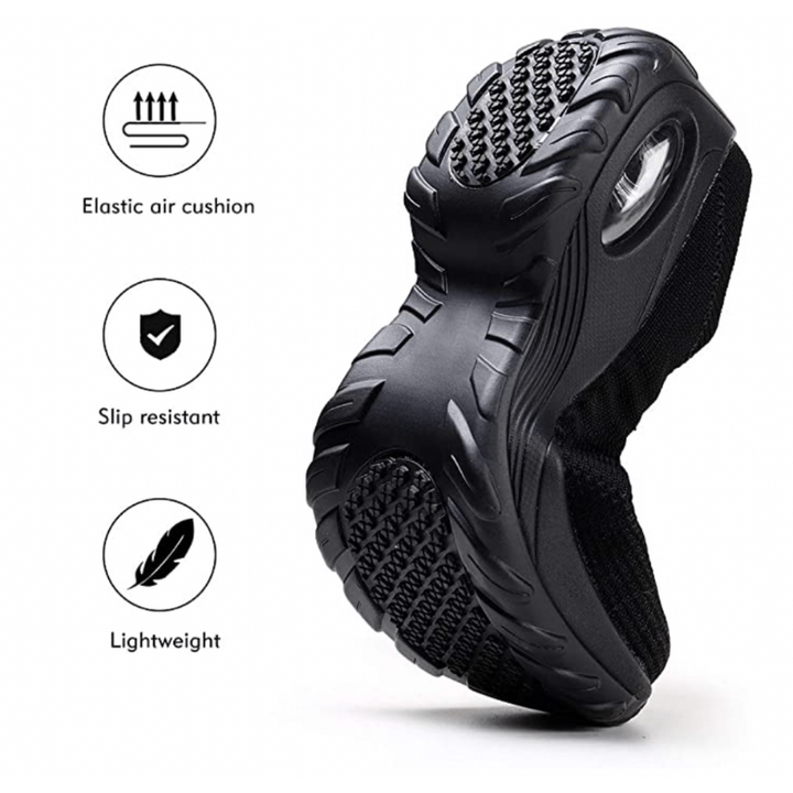 High-angle shot of women's breathable orthopedic shoes, providing ultimate comfort.