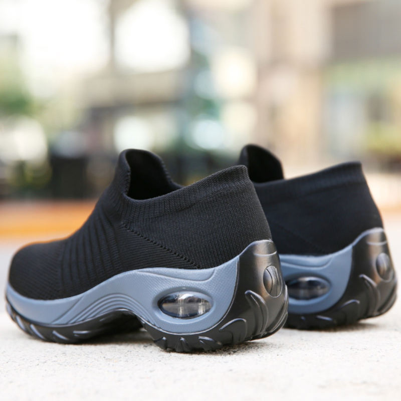 Women's supportive walking shoes designed for foot pain relief and long-lasting comfort.
