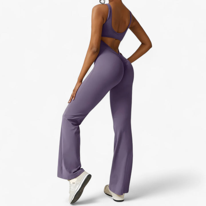 Lightweight Amélie women's jumpsuit, perfect for a breathable and stylish summer outfit.