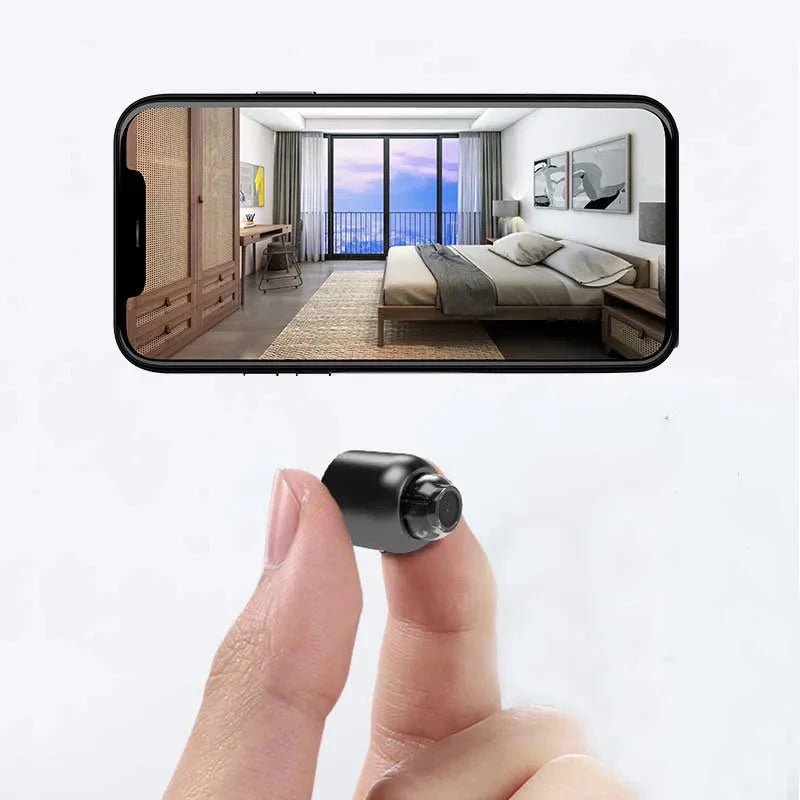 Compact Night Vision WiFi Camera for Home Surveillance - Lexians