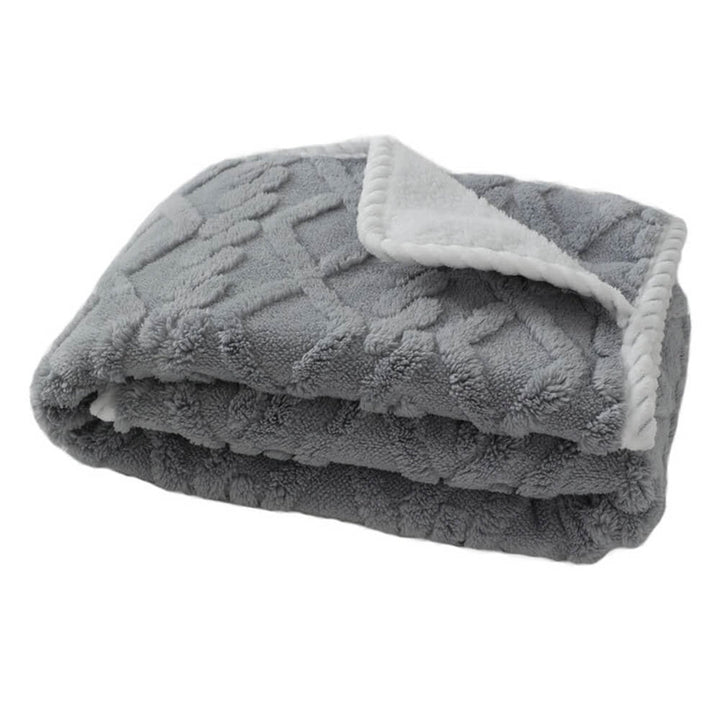 Luxurious lambswool fleece dog blanket, extra soft and cozy, perfect for pet beds & ultimate comfort.