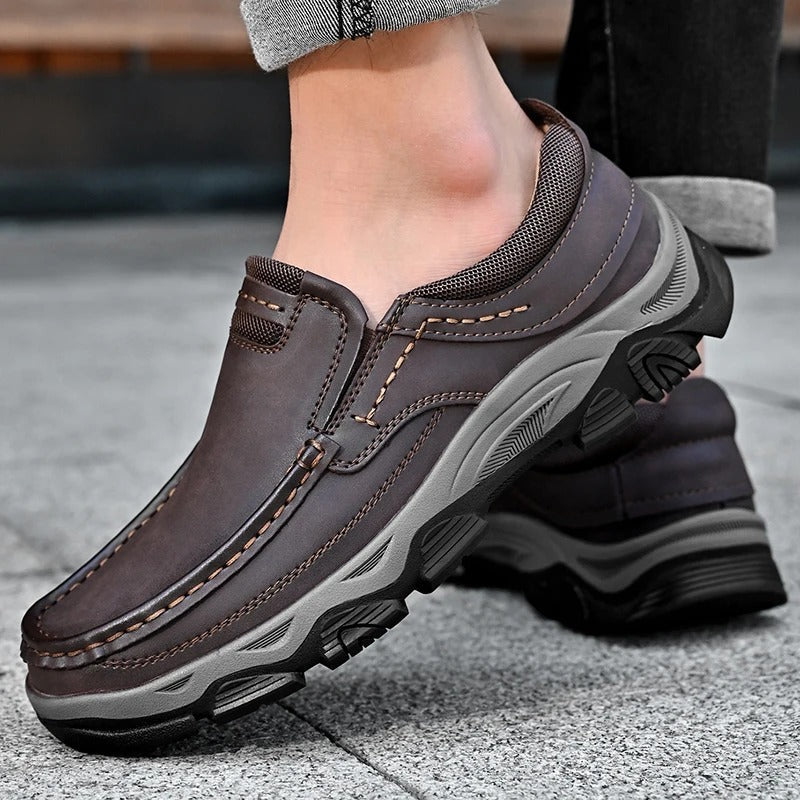 Dakota men's slip-on leather footwear, designed for lasting comfort and style