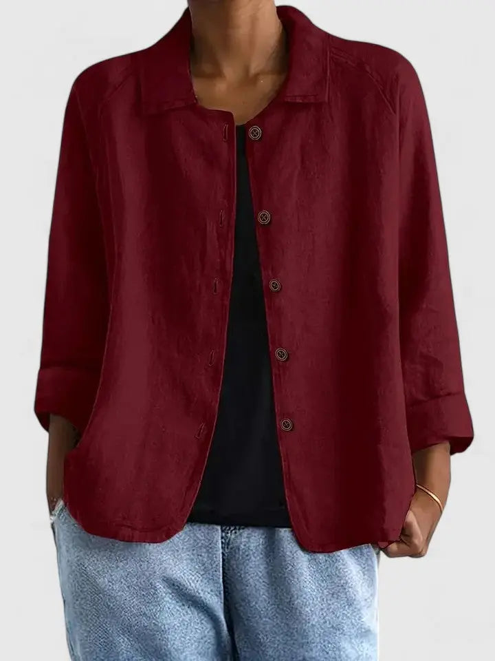 Wardrobe essential: Women's classic light top. Soft, simple, and endlessly versatile for any style.