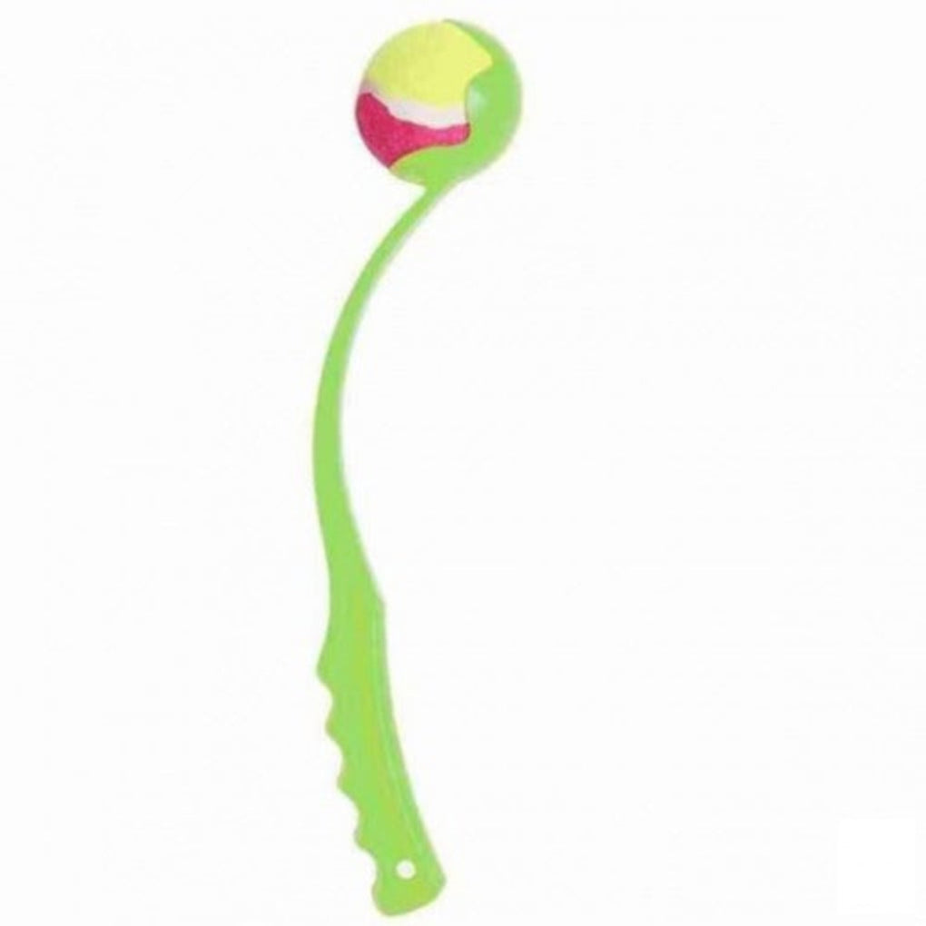Innovative dog toy ball launcher. Perfect pet accessory for slobber-free fetch, dog exercise & outdoor training fun.