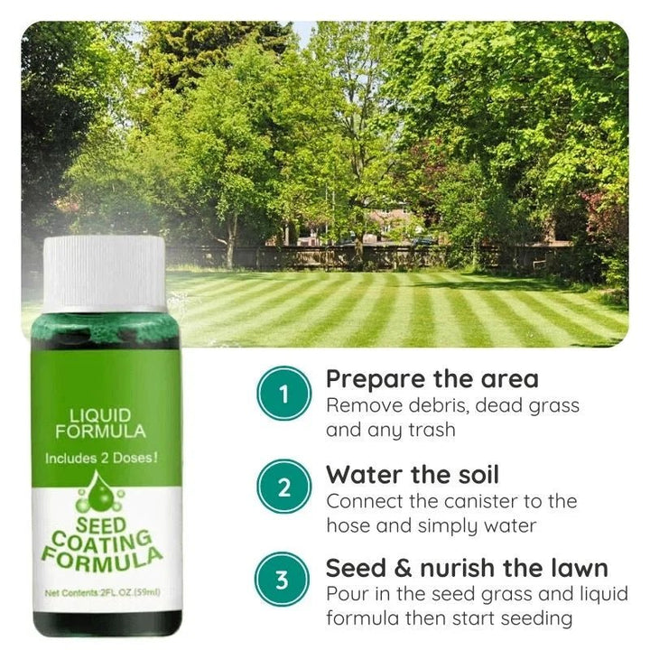 Eco - Friendly Lawn Seed Spray for Flawless Grass Growth - Lexians