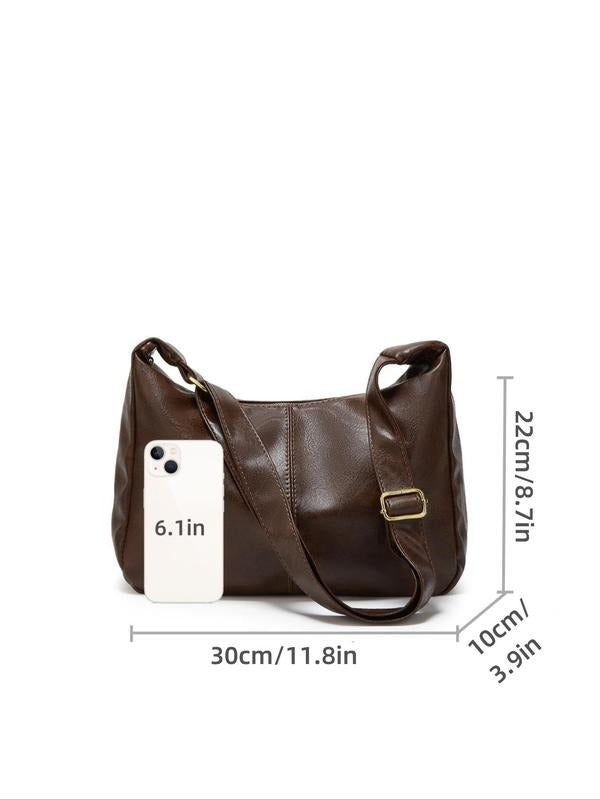 Women's versatile shoulder bag, faux leather, perfect for everyday and evening wear