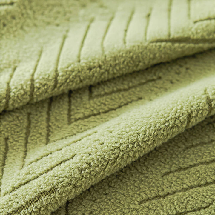 Elegant Herringbone Cream Stretch Couch Cover for All Sizes - Lexians