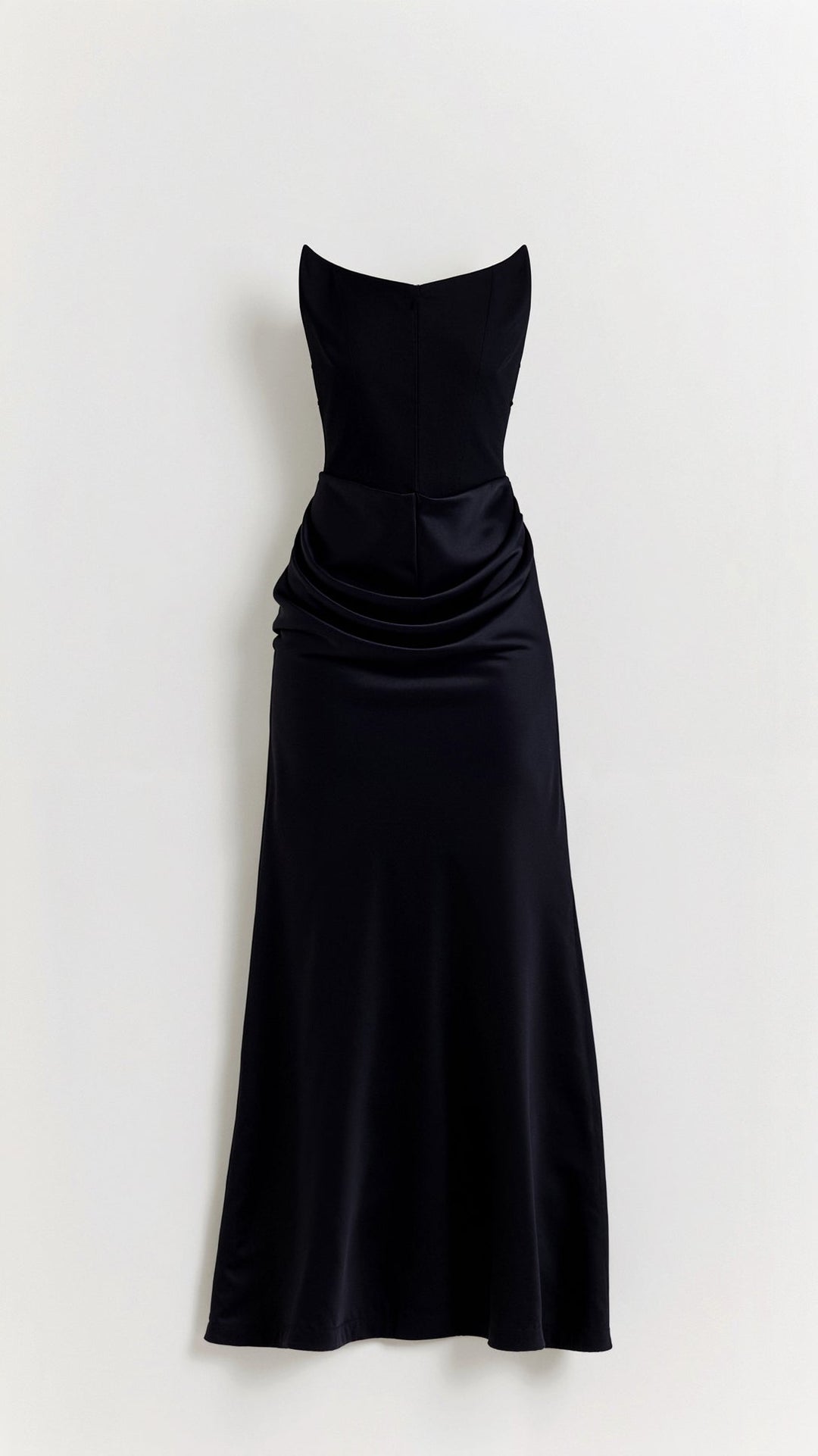 Sophisticated red column maxi dress, a chic and elegant choice for wedding guests