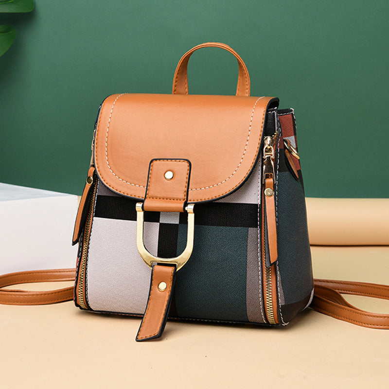 Brown women's versatile shoulder bag, a chic crossbody handbag with ample space