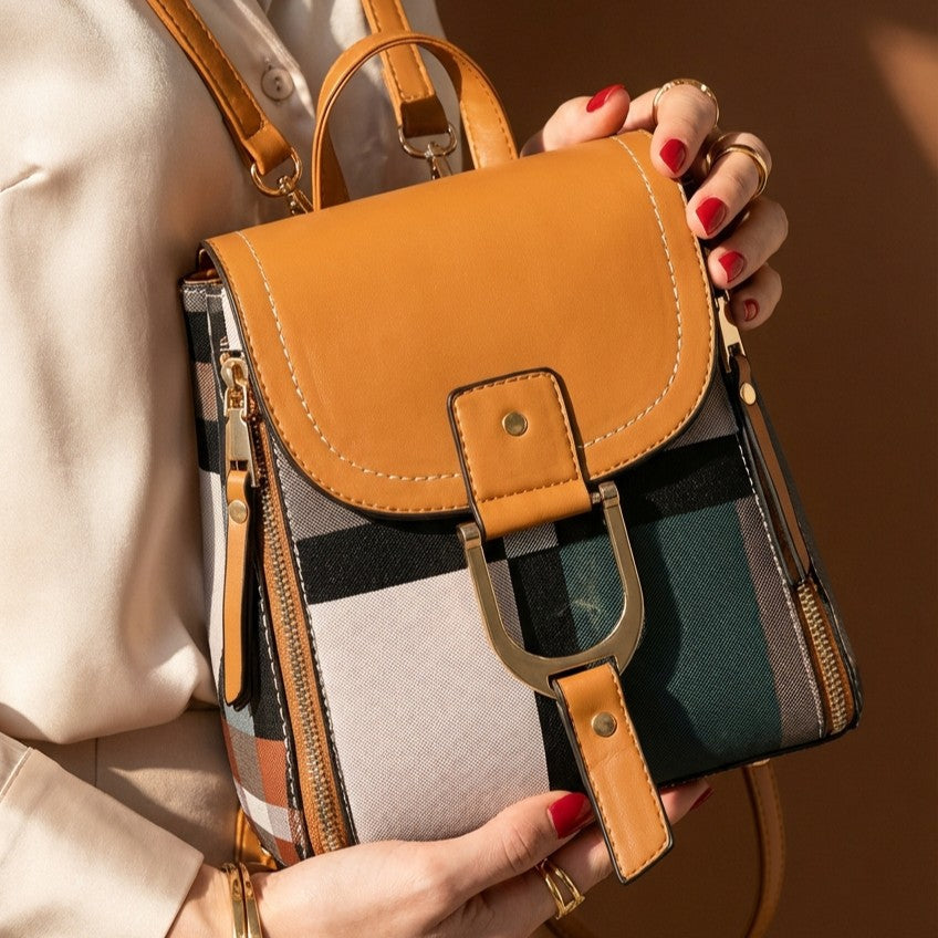 Classic black women's shoulder bag, elegant crossbody handbag for women