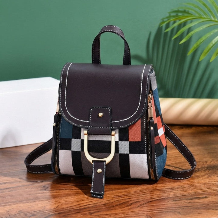 Versatile gray women's shoulder bag, a fashionable and practical crossbody handbag