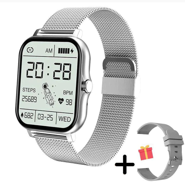 New elegant women's smartwatch. A sophisticated health and fitness tracker for the modern woman.
