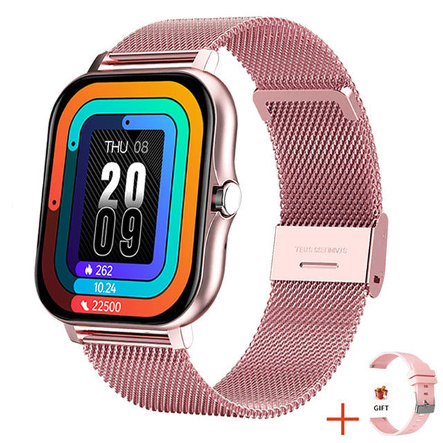 Fitness watch for women with activity tracking, GPS, & workout modes; stay active & connected with this gadget.