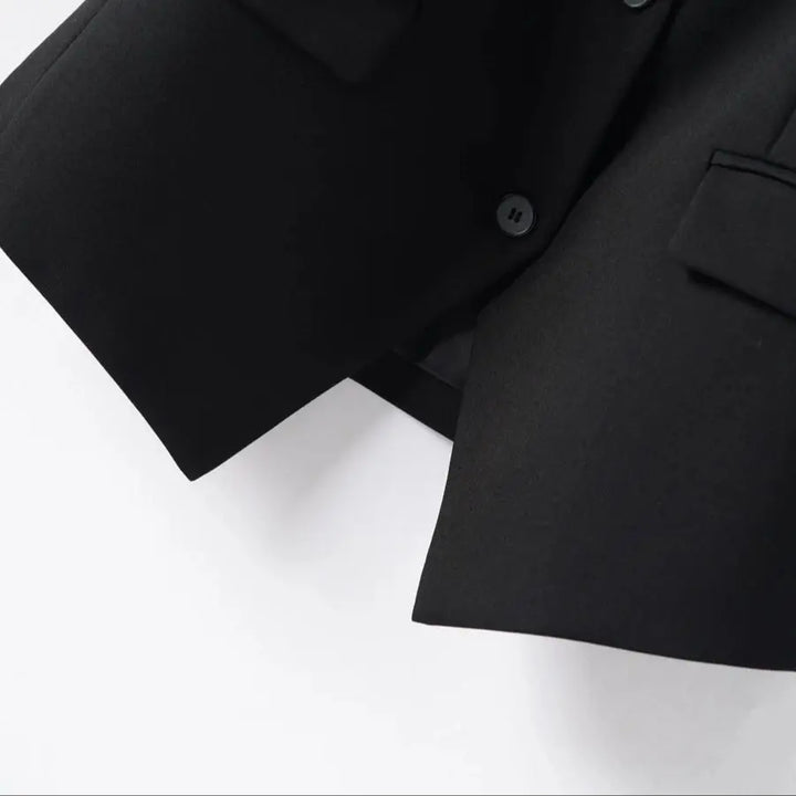 Women's tailored V-neck vest in a modern fit, offering a sleek and polished look.