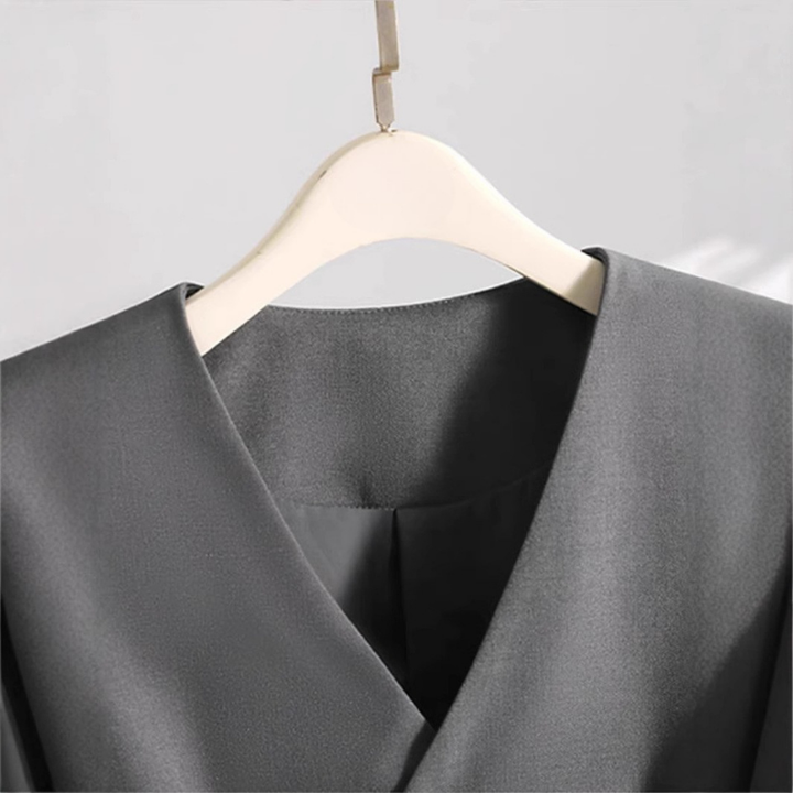 Stylish women's V-neck vest, a key piece for building an elegant and minimalist wardrobe.
