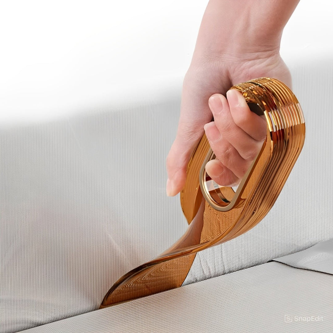 Ergonomic mattress lifter with dual functionality in use