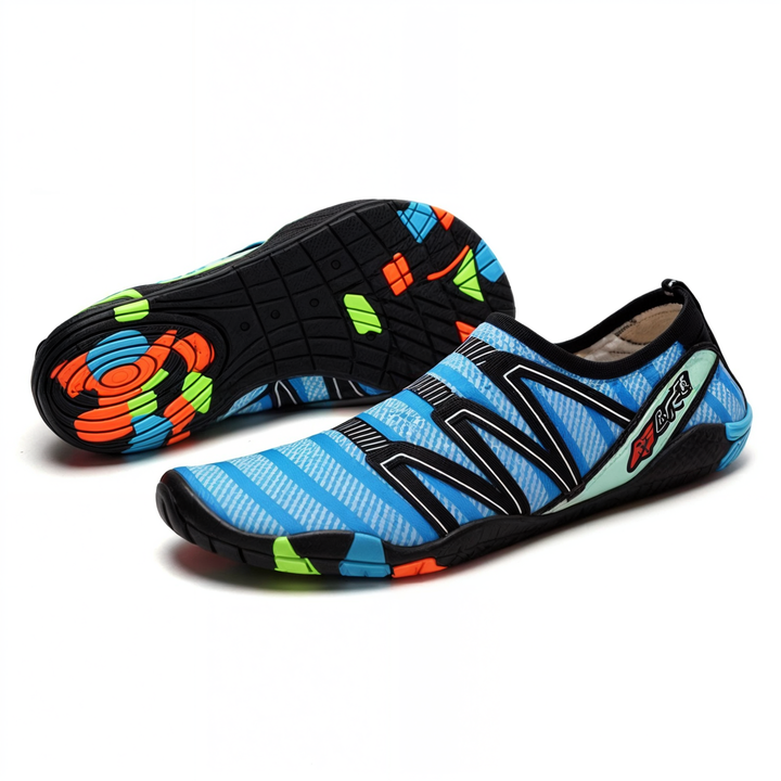 Durable AquaFlex water shoes for your next summer adventure. Perfect for kayaking & fishing.