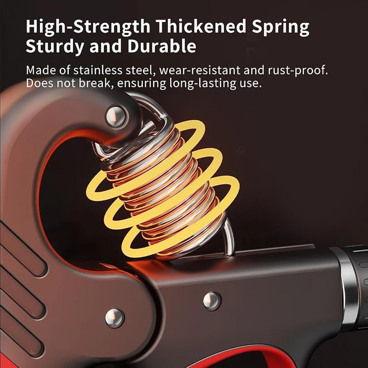 Adjustable resistance forearm trainer for muscle building, arm workouts, and grip strength.