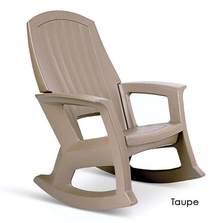 Heavy Duty Outdoor Resin Rocking Chair - All - weather Comfort - Lexians