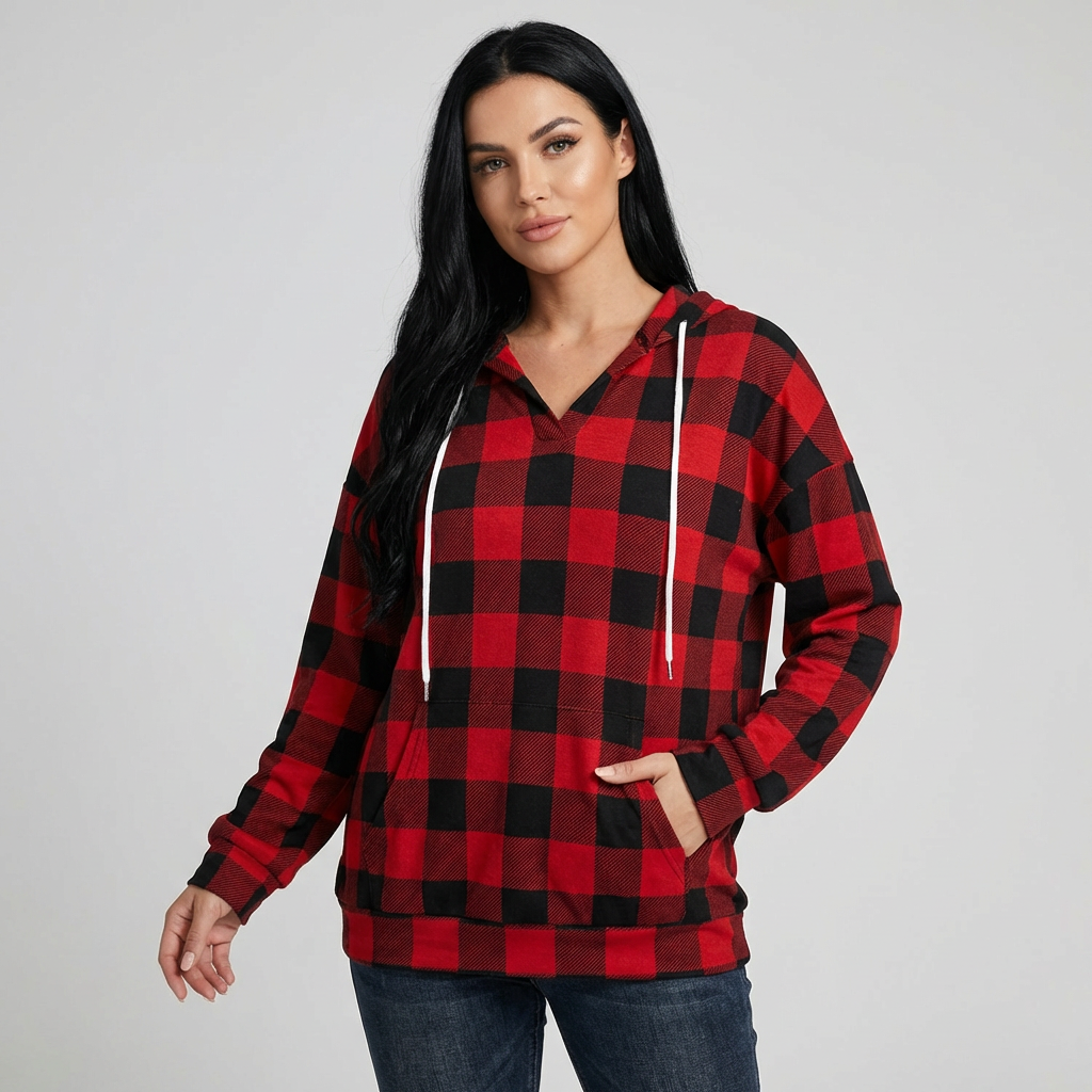 Women's cozy oversized pullover sweatshirt for ultimate everyday comfort and relaxed fit.