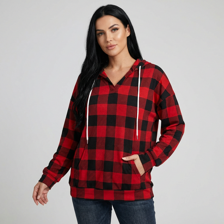 Women's cozy oversized pullover sweatshirt for ultimate everyday comfort and relaxed fit.