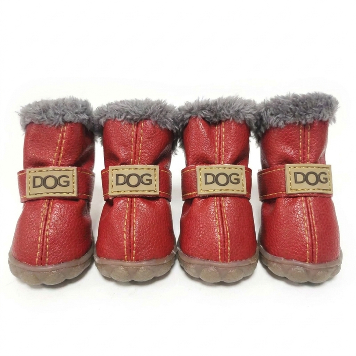 Adjustable pet footwear: high-quality dog shoes ensuring a snug fit and maximum paw protection for small to large dogs.