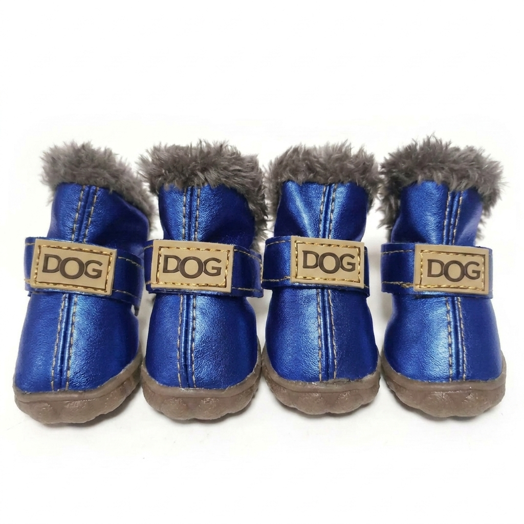 Outdoor dog accessories: rugged dog booties providing ultimate paw care and traction on trails and rough terrain.