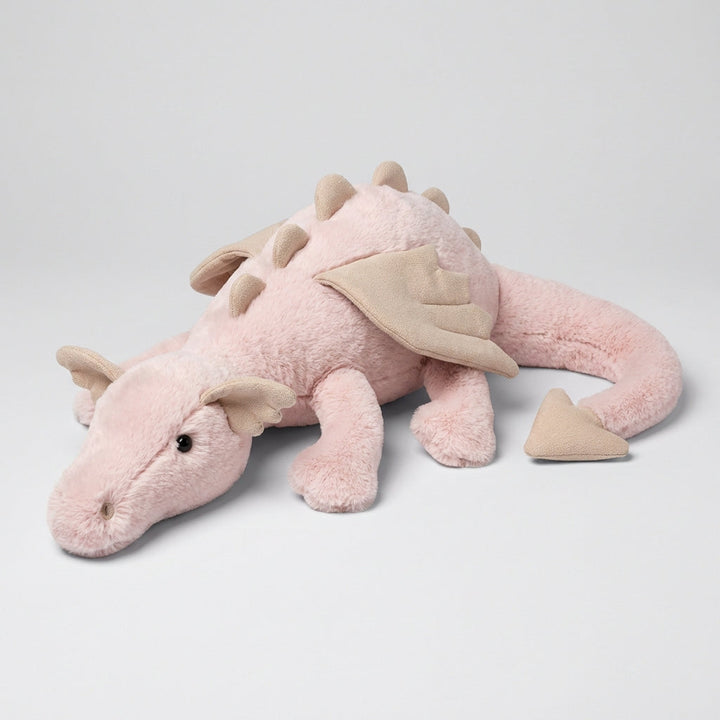 Friendly plush dragon stuffed animal for babies and toddlers, a super soft comfort toy and delightful playmate.