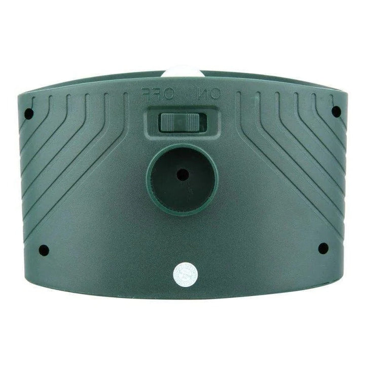 Humane wildlife control: outdoor solar deer repeller provides yard defense from pests with ultrasonic technology.