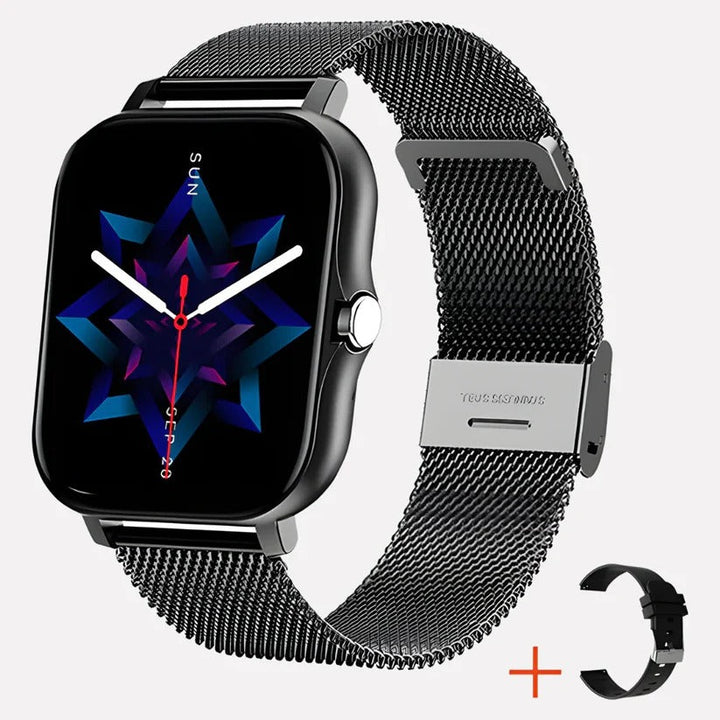 Emergency personal alarm smartwatch for seniors, featuring fall detection, SOS & GPS for enhanced safety.