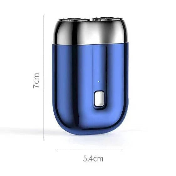 Essential travel electric shaver for men. Portable, waterproof, and rechargeable for grooming on any trip.