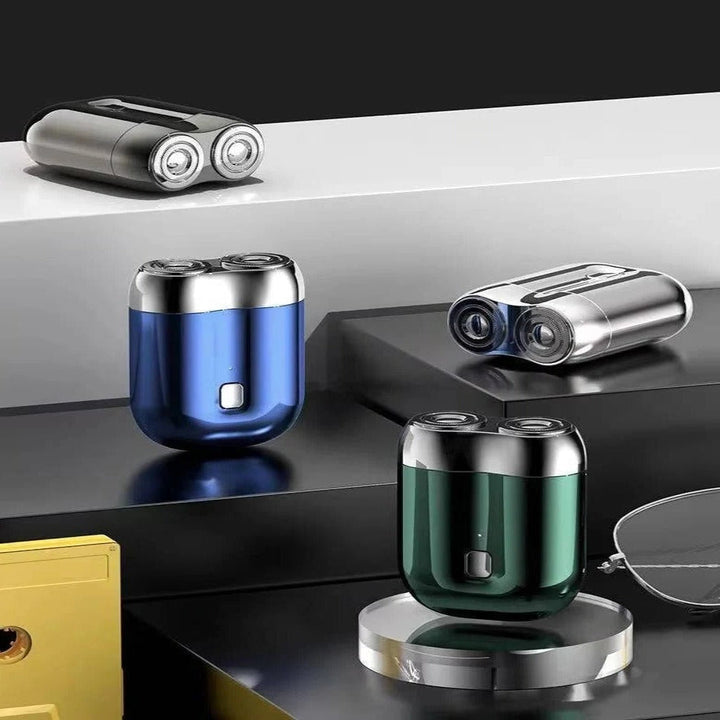 Men's electric shaver with magnetic charging. Enjoy comfortable wet or dry shaves with this portable groomer.