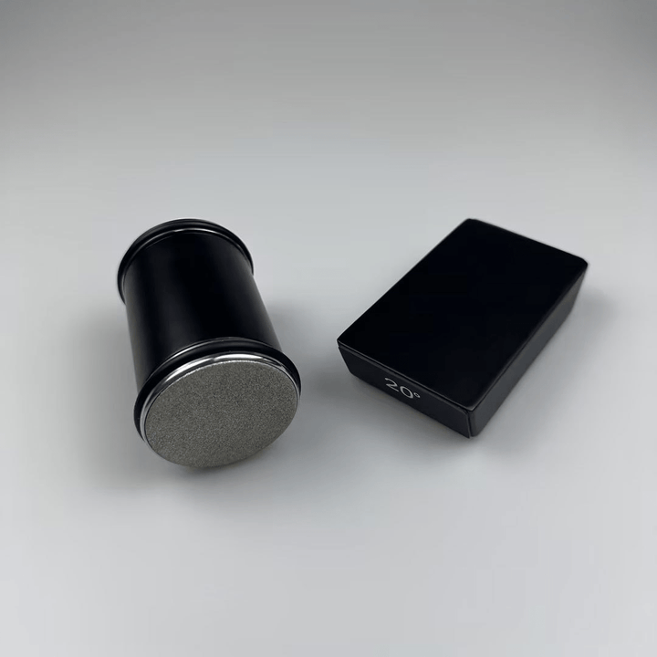 Compact rolling knife sharpener, a kitchen tool essential for home chefs seeking razor-sharp blades.