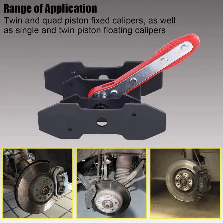 Mechanic-grade universal ratchet brake caliper piston tool for efficient vehicle maintenance.