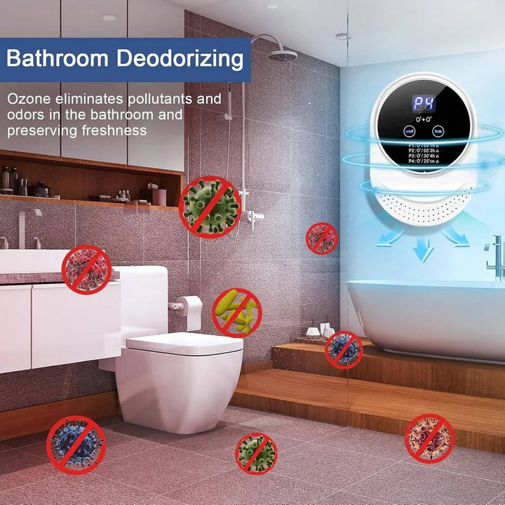 Programmable odor neutralizer for pet odors and general household freshness. A home essential.