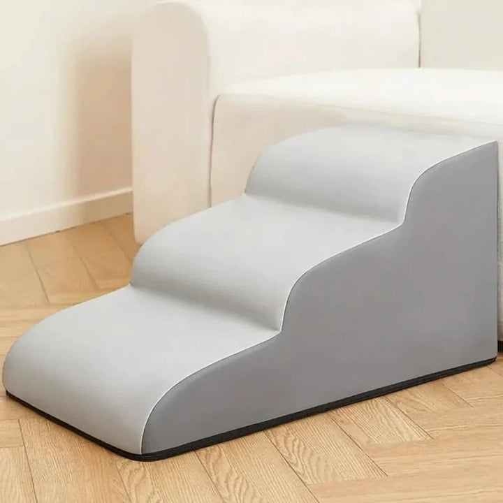Modern indoor pet stairs for small pets, ensuring safe & comfortable access to elevated spaces.