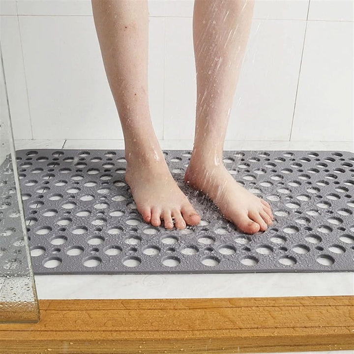 Enjoy hygienic safety with this unisex non-slip shower mat. Essential for a modern bathroom, easy to wash.