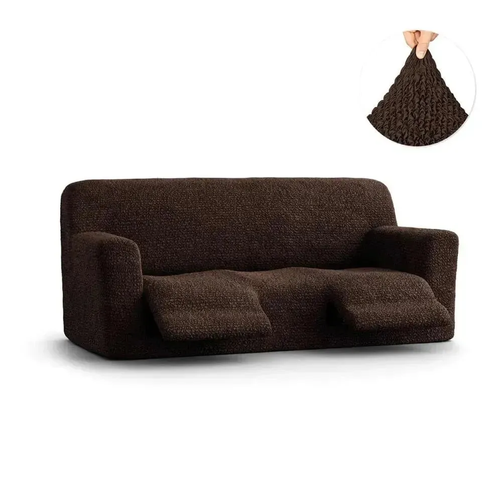 3-Seater Recliner Slipcover - Microfiber, Multiple Colors