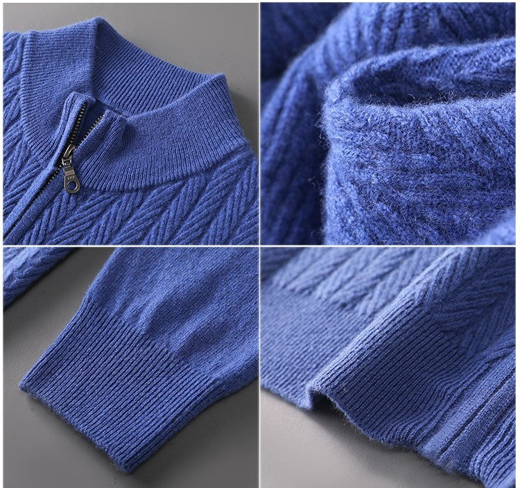Men's Premium Full-Zip Cardigan